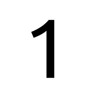 one