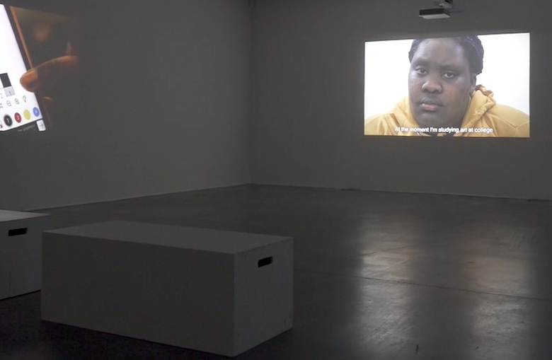 Image of the film installation A Different Way of Seeing at Autograph, London